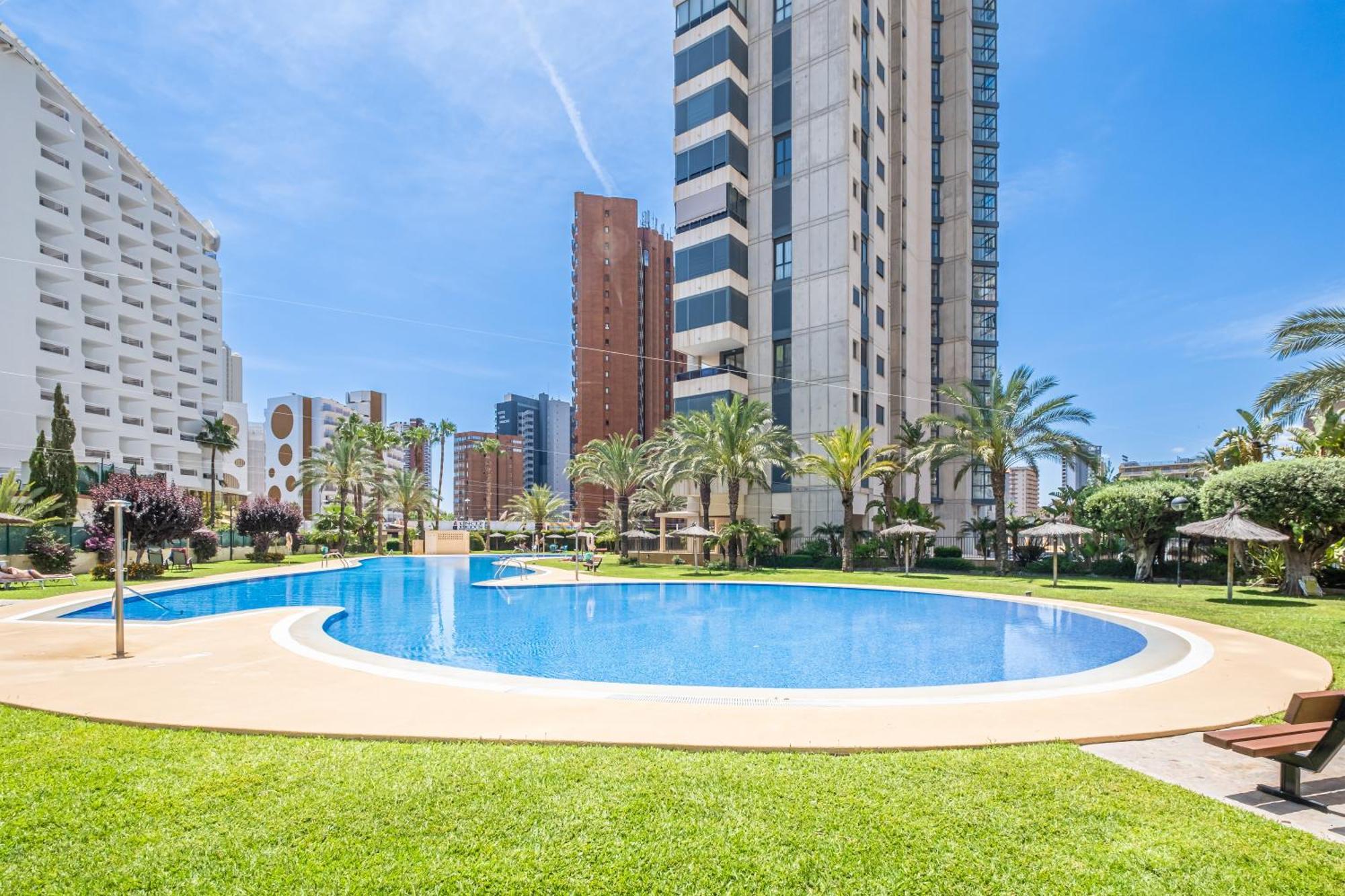 Gemelos 26 Resort Apartment 9-C Levante Beach Benidorm Eksteriør billede